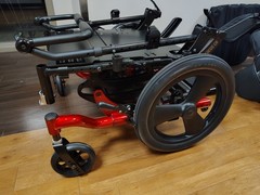 Ki Focus CR Tilt In Space Manual Wheelchair Elevating Leg Rests Adult Stroller
