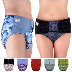 ECOABLE Waterproof Cloth Diaper Cover 2.0 for Special Needs Adults, Men, Women