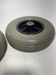 OEM Pride Mobility Jet 3 Rear Anti Tip Wheels Pair 8″ Stabilizer Wheels