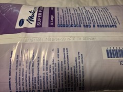 Molicare Super Plus Diapers, Vintage, 14-Pack, Odour Neutralizer