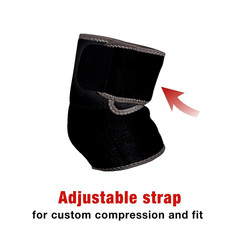 ACE Brand Adjustable Compression Elbow Support, Moderate Support for Weak, Sore