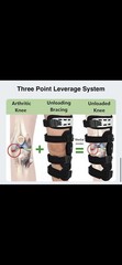 New Orthomen OA Left Unloaded Knee Brace Adjustable Metal Medial & Lateral