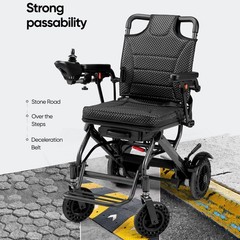 Used Electric Wheelchair Ultralight for Travel Electric Scooter Only 36lb