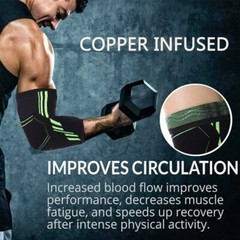 Women Men Elbow Brace Support Compression Sleeve Arthritis Tendonitis Joint Wrap