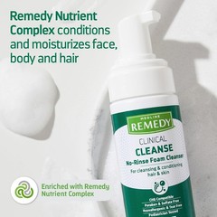 Medline Remedy – Clinical Cleanse – No Rinse Foam Cleanser – 4 fl oz