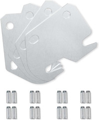 Bed Frame Hooks for Wooden Beds 4Pcs Replacement Universal Bed Rail Hook Plates