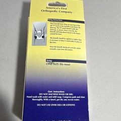 Bell-Horn KneedIT Knee Support Brace One Size White/Black MPN 358