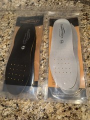 Gravity Defyer Orthotic Insoles Corrective Fit Mens Sz 9.5 Dark Grey Black Lot 2