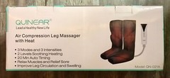 Quinear Air Compression Leg Massager With Heat
