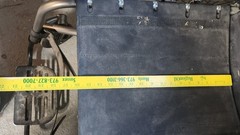TIlite TRA Titanium wheelchair . 16″ wide x 16″ deep seat.