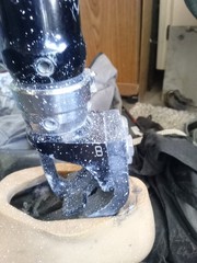 CARBON FIBER BELOW-KNEE PROSTHETIC LEG META METACORE FOOT APC TRULIFE LEFT FOOT