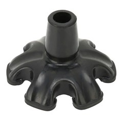 6 Point Cane Tip Replacement Rubber Foot 3/4″ Self Standing Walking Cane Base