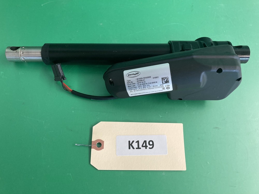 Permobil Power Footrest Actuator for Wheelchair 281698-01 281XXX-1X150XXX #K149
