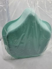 AliMed Bariatric Bedpan 15X14X3 Unisex Polyethylene Green 711255