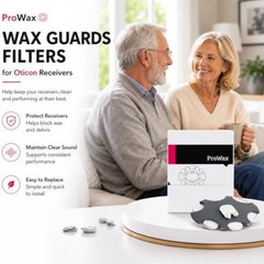 Oticon ProWax MiniFit Wax Guards – 5 Packs (30 Pcs) Replacement Filters