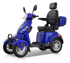 800W Four Wheels Travel Mobility Scooter Motor 60V 20AH Battery for Adult Senior
