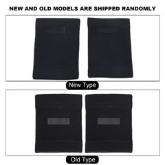 A Pair Of Polyester Fiber Black Sports Outdoor Super Elastic Knitting Flexible