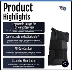 Rcai Wrist Extension Brace Left Large