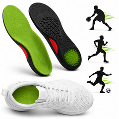 Orthotic Insoles Arch Support Plantar Fasciitis Flat Feet High Arches Men Women