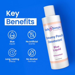 Ostomy Pouch Deodorant Drops, 2 Fl Oz