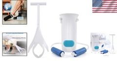 Ergonomic Sock Aid for Easy Wear: 4-Inch Tube Design for Seniors & Mobility Aids