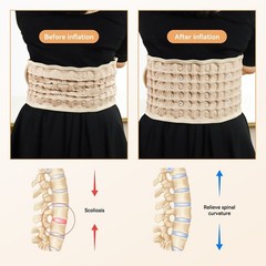 Decompression Belt Back Brace Lumbar Spinal Support / Extender Belt Air Traction