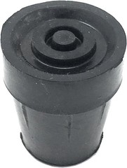 Replacement Cane Tips, 3/4 inch / 1.9 cm diameter, Black, Two Tips