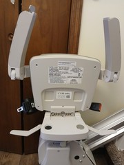 bruno elan sre 3050 stairlift, 9ft, 8in Rail, Left Side
