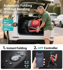 Smart Electric Wheelchair for Adults & Seniors – Auto Folding & APP Control