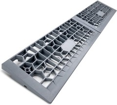 Two-Pack 1″ Rise Threshold Ramps – Strong, Eco-Friendly with 3000 Lbs Capacity