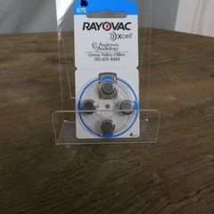 Rayovac Xcell Hearing Aid Batteries 675 Zinc Air 4 Pack Sealed Multiple Bulk Box