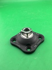 Trulife Aaa210 Prosthetic 4 Hole Pyramid Plate. Prosthetic Plate. Black