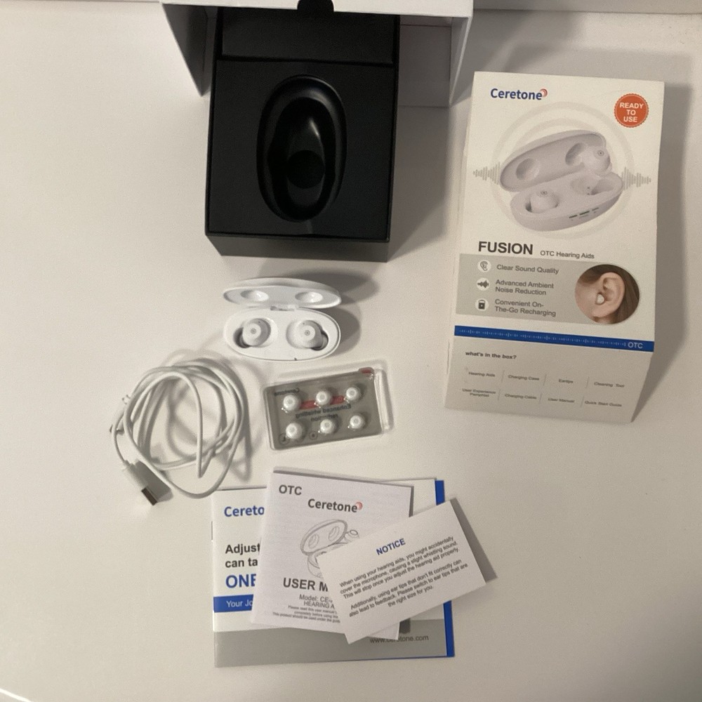 Ceretone Fusion OTC Hearing Aids (CE-A61AT)