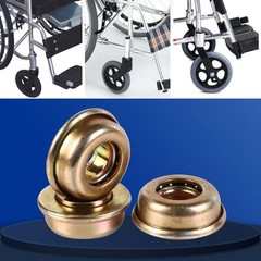 4 Pack Wheelchair Fork Bearing Replacement Bearings for Wheel Front Fork Driv…