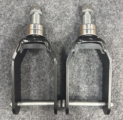 PAIR Caster Forks Quickie Q300M Q500M Zippie Power Chairs For 7″ Wheels #327