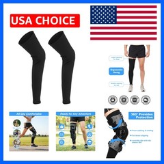 1 Pair Knee Brace Undersleeve Knee Undersleeves for Women & Men Compression B…