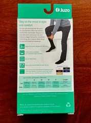 Juzo 3521 AD Dynamic Cotton Compression Socks 20-30mmHg Size 111 (Black) NEW