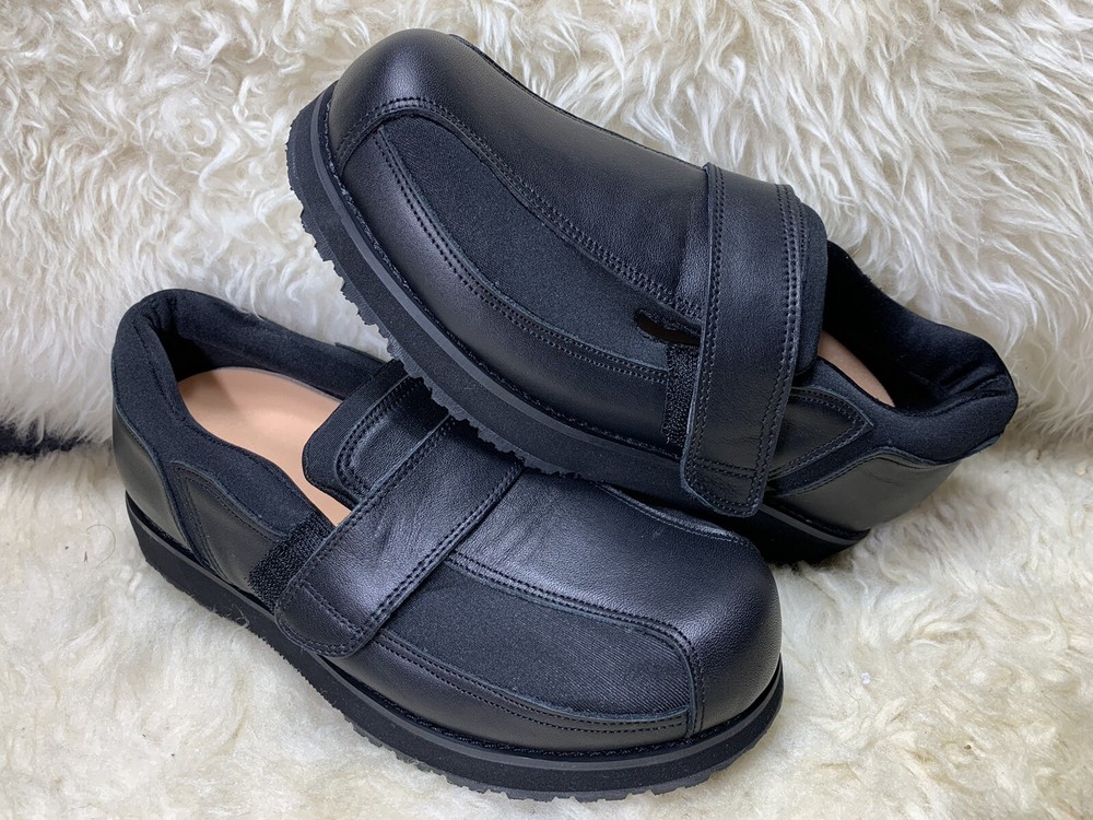 Stride Lite Diabetic Shoes Unisex Women’s 5.5 Men’s 4.5 Black PRISTINE CONDITION