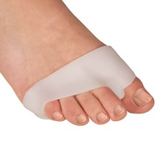 Silver StepsTM Gel Foot Pad with Separator, Soft Silicone Cushion for Comfort, 1