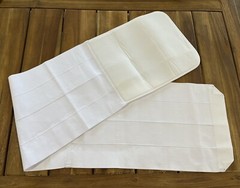 Back Abdominal Rib Cage Support 4 Panel Binder 62” – 74” XL White Donjoy Procare