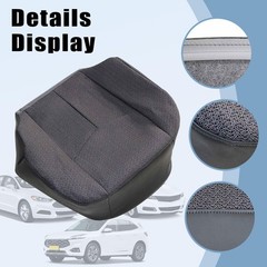 Dark Gray Replacement Cloth Seat Driver & Passenger Side Bottom & Foam Cushion