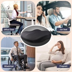 Car Booster Seat for Short Drivers Enhance Field of View 3.9 Inches