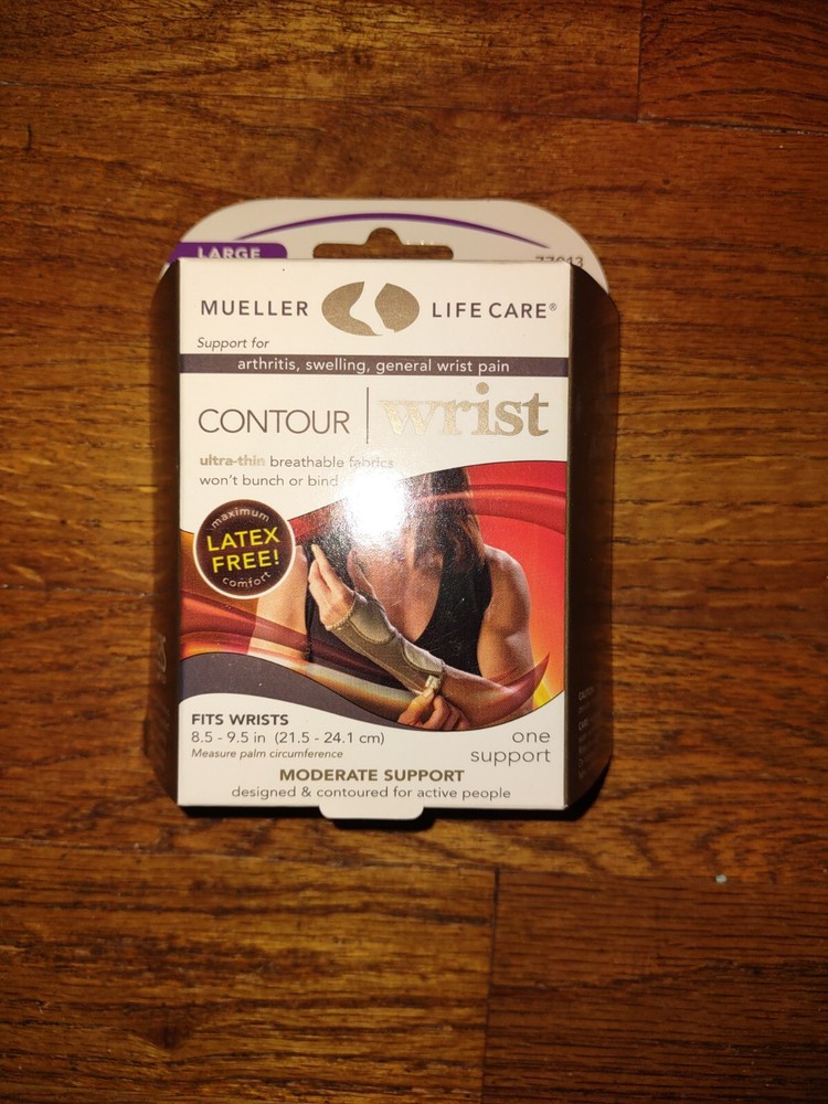 MULLER Life Care Wrist Support Latex Free Size large