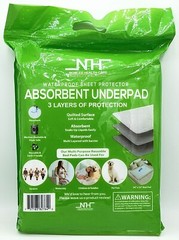 Bed Pad Quilted Waterproof Premium Quality Reusable Washable 34″x52″