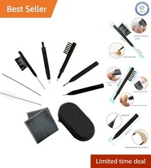 Reusable Cleaning Tools for Hearing Aids & Earbuds – 8 Essential Pieces Included