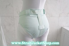 Anti-diaper removal Pants with Segufix Locks and Hook and Loop Slim Fit Closing
