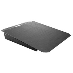 2-Pack Black Loading Ramp for Riding Mower Shed Storage Ramps for Sheds, Garages