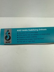 Med Spec 264014 Medium Size ASO Ankle Stabilizer – Black