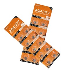 Cotchear 20 pcs AG4 Alkaline Batteries 1.5V GA4 LR626 SR66 377A Coin Button…