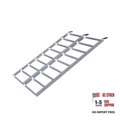70-inch Bi-Fold Aluminum Truck, UTV/ATV Loading Ramp 70-Inch, 1250lb. Capacity